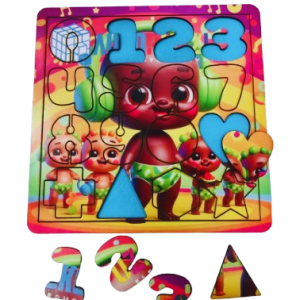 AUKO Babies Number Puzzle